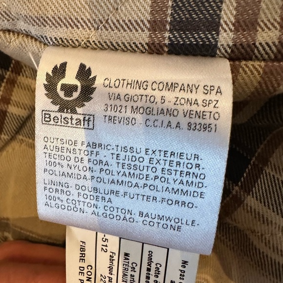 BELSTAFF GOLD LABEL Ladies Women’s 42 Small Brown Jacket Fur Collar Cuffs - Picture 13 of 16